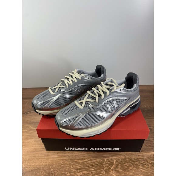 Under Armour Apparition Unisex‎ Running Shoes Steel / Ivory / Dune Size 8 main image 5